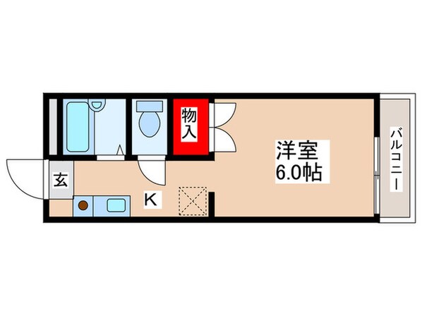 メゾン西立川の物件間取画像